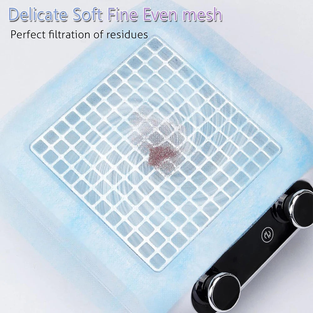 100 Pcs Disposable Nail Art Dust Filter Paper - Smarsty