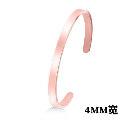 Adjustable Stainless Steel Men Bracelet Glossy Finish - Smarsty