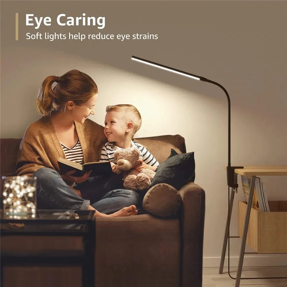 Dimmable LED Clip Desk Lamp for Reading - Smarsty