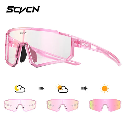 SCVCN new Outdoor Cycling Sunglasses Men MTB Bike Glasses Sports Mountain Climbing fishing Women Bicycle Cycling UV400 Goggles by Smarsty