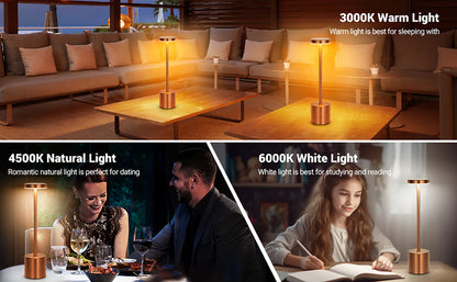 Touch Sensor LED Table Lamp for Stylish Home Decor - Smarsty