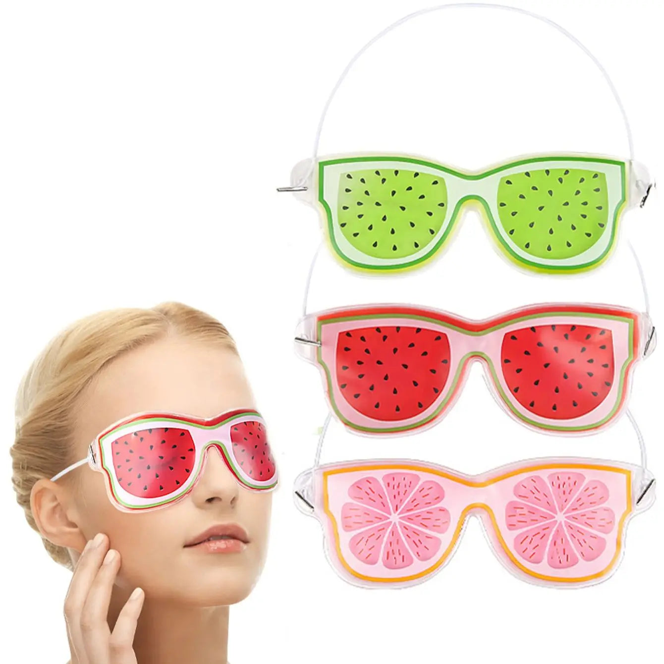 Reusable Cold Eye Mask for Soothing Relief - Smarsty