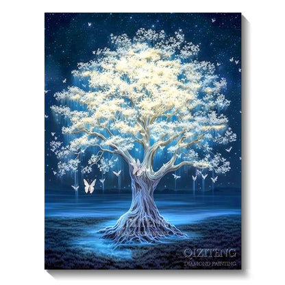 5D Diamond Art Aurora Landscape DIY Wall Decor - Smarsty