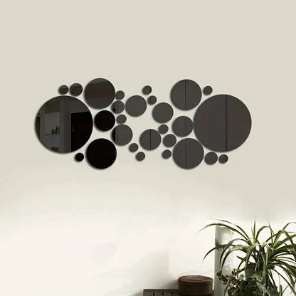 3D Acrylic Mirror Wall Stickers for Stunning Room Decor - Smarsty