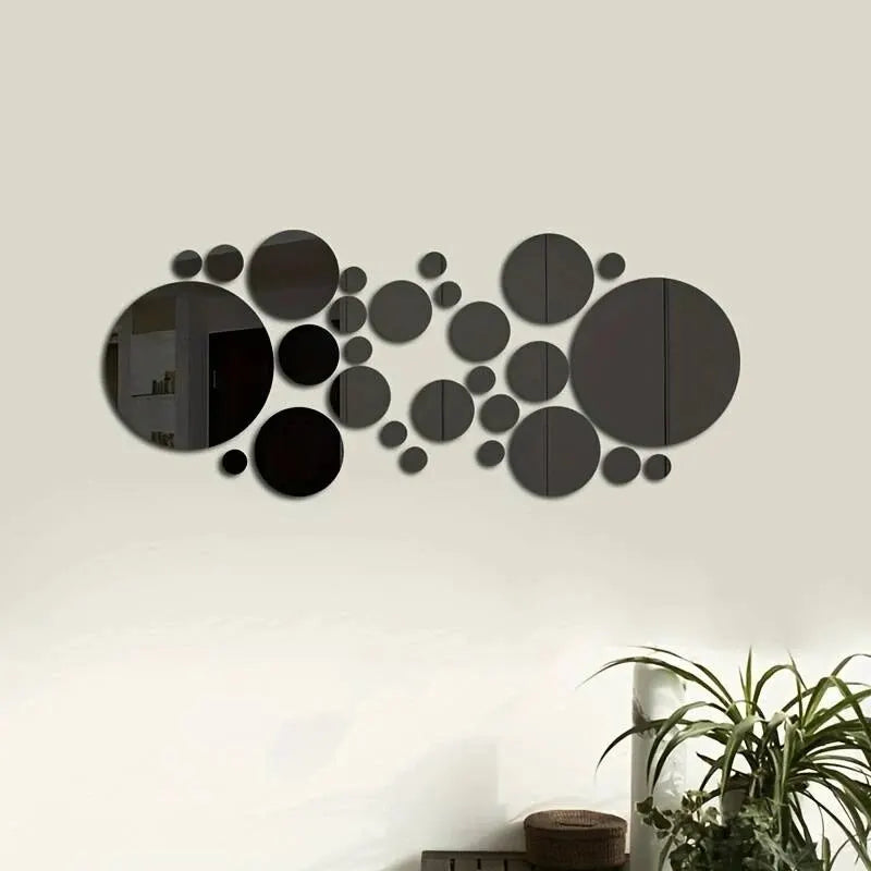 3D Acrylic Mirror Wall Stickers for Stunning Room Decor - Smarsty