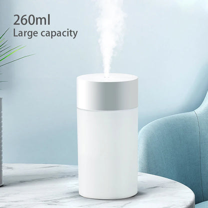 USB Ultrasonic Air Humidifier With LED Light - Smarsty