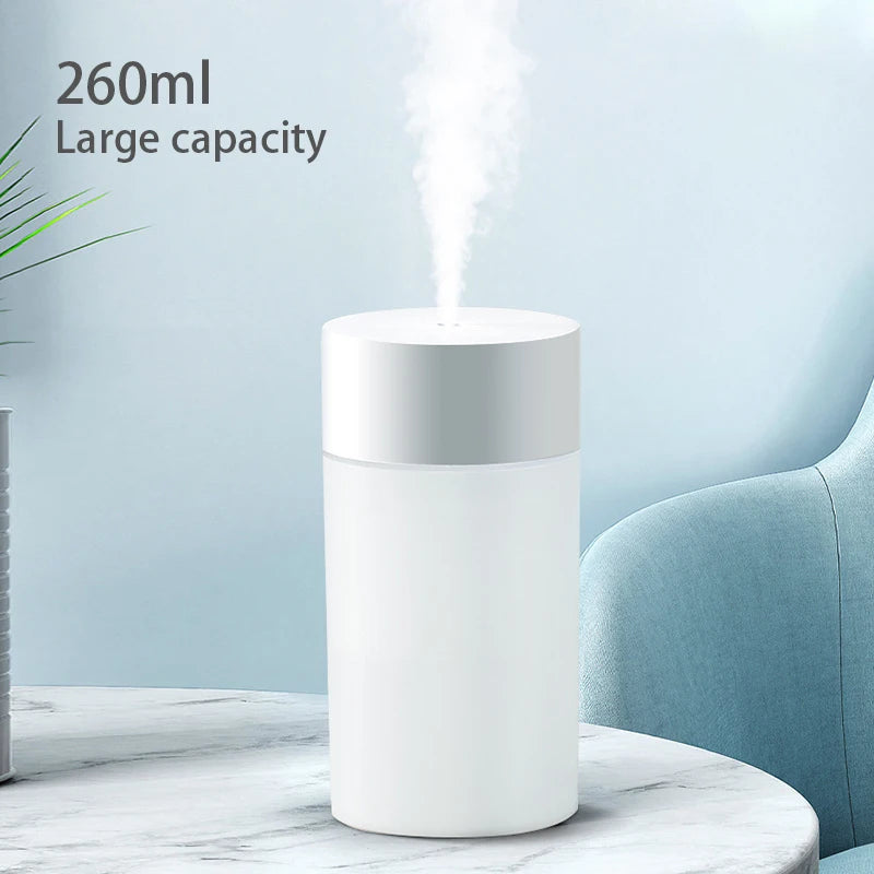USB Ultrasonic Air Humidifier With LED Light - Smarsty