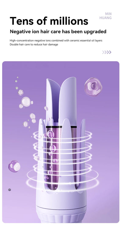 Professional 32mm Hair Curling Iron for Effortless Curls - Smarsty