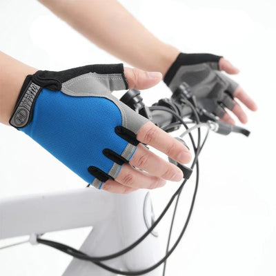 Breathable Anti Slip Half Finger Cycling Gloves for Men and Women - Smarsty