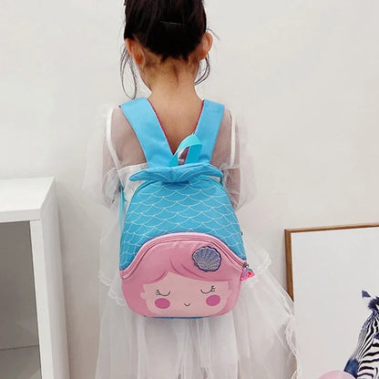 Princess Sequin Toddler Backpack Mermaid Fishtail Kids - Smarsty