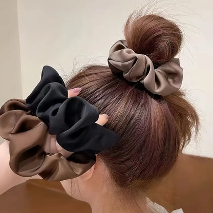 Silk Scrunchies No Crease Hair Ties For All Hair Types - Smarsty