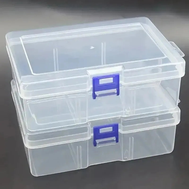 Transparent Plastic Storage Boxes for Jewelry and Crafts - Smarsty