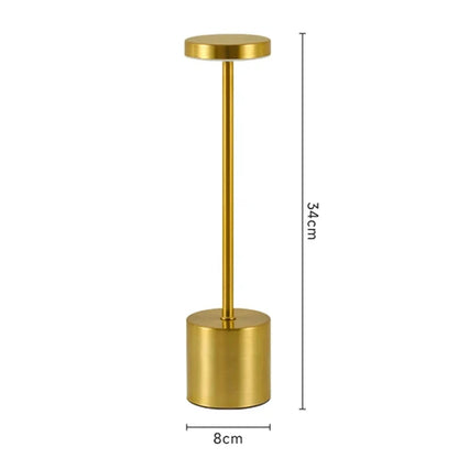 LED Touch Sensor Rechargeable Table Lamp for Reading - Smarsty
