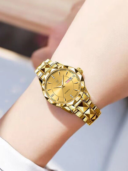 Luxury Waterproof Quartz Watch for Women with Luminous Feature - Smarsty