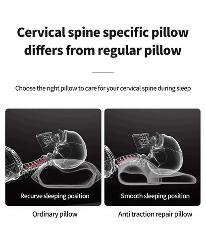 Memory Foam Contour Pillow for Side Sleepers - Smarsty
