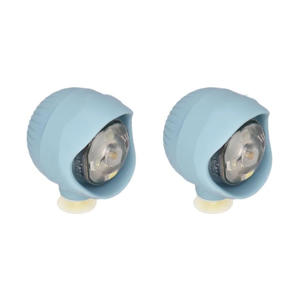 2pcs PVC LED Shoe Lights Charms Accessories for Night Rides, Walks & Dog Walks,Shoes Charms, 3 Lighting Modes