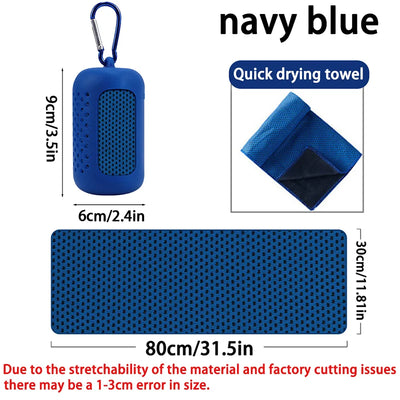 New Microfiber Towel Sports Quick-drying Super Absorbent Camping Towel Super Soft And Lightweight Gym Swimming Yoga Beach Towel - Smarsty