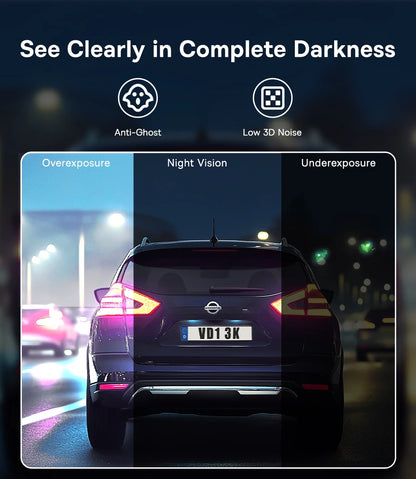 Front And Rear Dash Cam With GPS Galileo 24H Parking - Smarsty