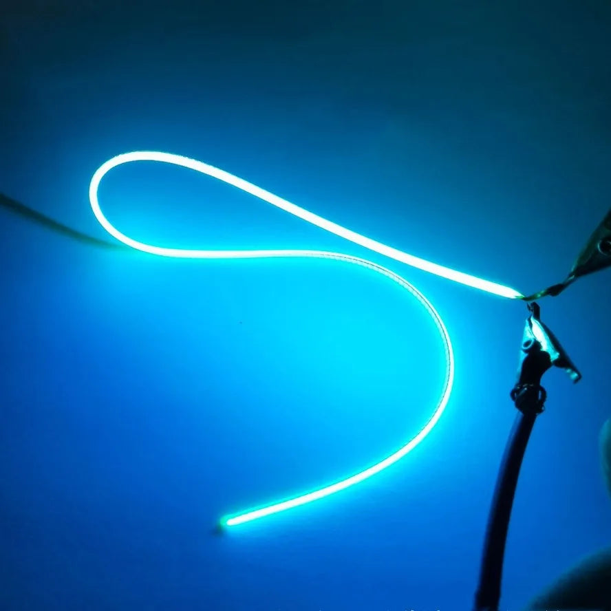 5PCS/Pack 3V LED Same End Filament Flexible Ultra Slim Spiral Bulb Retro Edison Bulb Lamp Parts Diode Lighting Strip Decoration - Smarsty