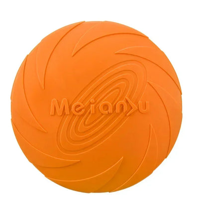 Multicolor Silicone Dog Frisbee Toy for Interactive Fun - Smarsty