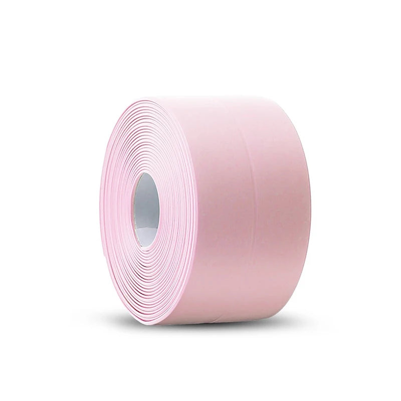 3.2M Bath Caulk Tape Self Adhesive PVC Oil-Proof Kitchen Sink Edge Corner Wall Sticker Waterproof Toilet Sealing Strip Tape - Smarsty