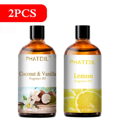 PHATOIL 100ml Aromatherapy Fragrance Oil Pure Essential Oils - Smarsty