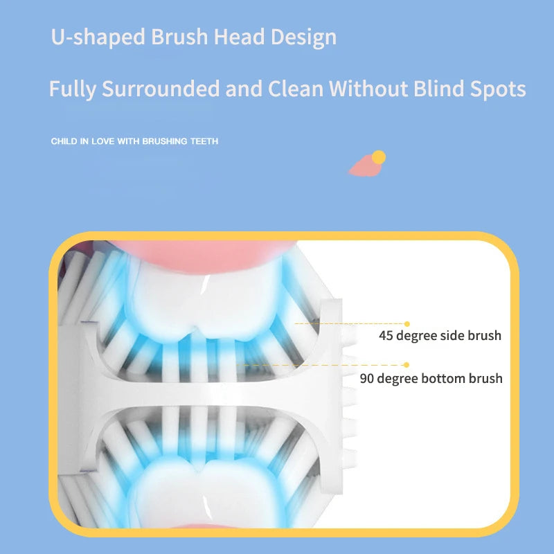 360 Degree Sonic Electric Toothbrush for Kids - Smarsty