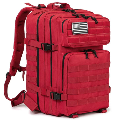 45L Tactical Backpack Large Capacity Outdoor Rucksack 3 Day Fitness Hiking Bag Hiking Camping Gear Backpacks - Smarsty