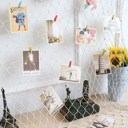 Nautical Fishing Net Wall Hanging for Home Decor - Smarsty