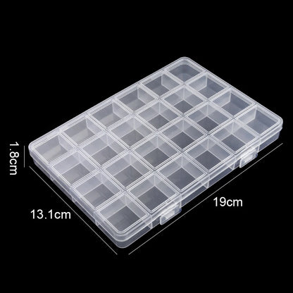 Clear Plastic Jewelry Organizer Box for Easy Storage - Smarsty