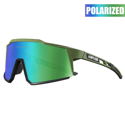 Kapvoe Cycling Glasses Polarized MTB Road Bike Glasses UV400 Protection Sunglasses Ultra Light Sport Eyewear Equipment by Smarsty
