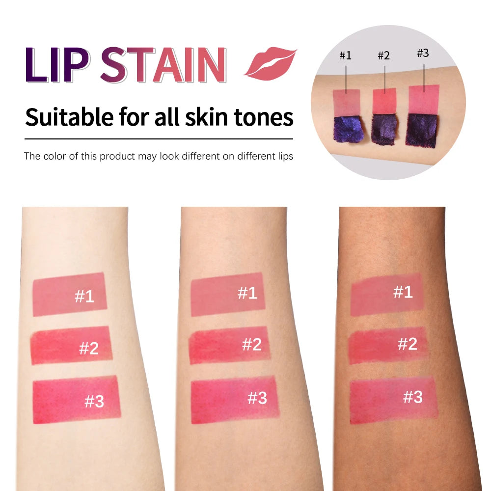 Long Lasting Waterproof Pink Lip Stain for Women - Smarsty