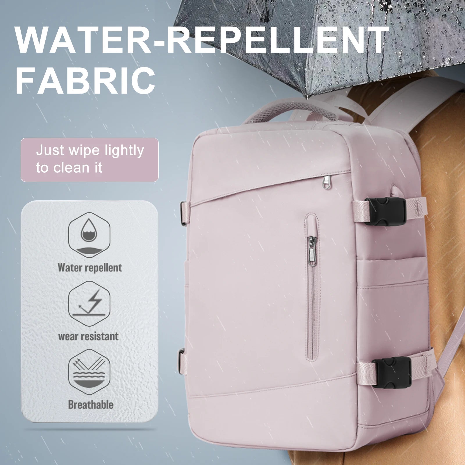 Women's Backpack Travel Suitcase Cabin Bag Aircraft Ryanair 40x20x25 Airplane Travel Bag Men Laotop Backpack Wizzair Carry On - Smarsty