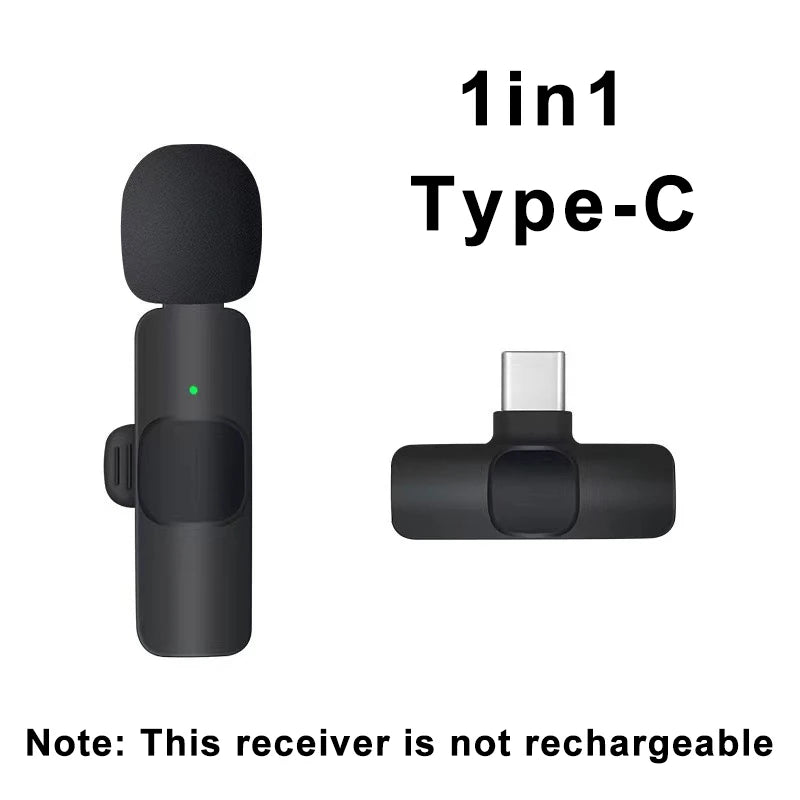Wireless Lavalier Microphone for iPhone and Android - Smarsty