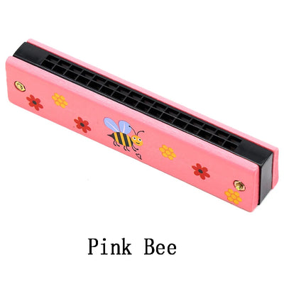Children Wooden Harmonica Musical Instrument Toys Music Teaching Aids Puzzle Early Education Kindergarten Beginners TMZ - Smarsty