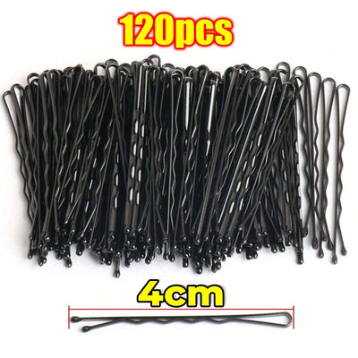 Black Bobby Pins Set for Effortless Hair Styling - Smarsty