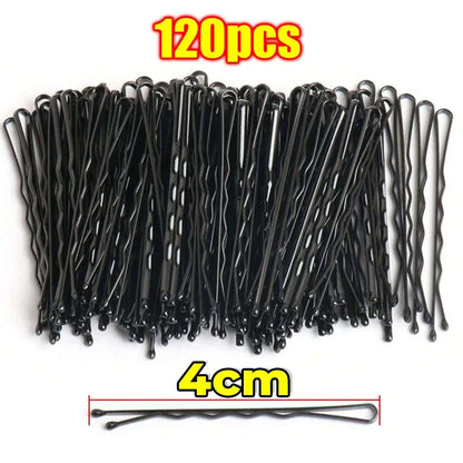 Black Bobby Pins Set for Effortless Hair Styling - Smarsty