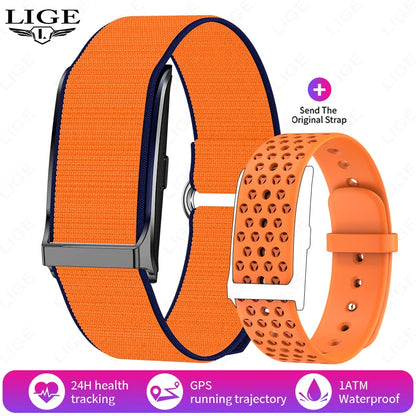 Men's Waterproof Smartwatch with Heart Rate Monitor - Smarsty