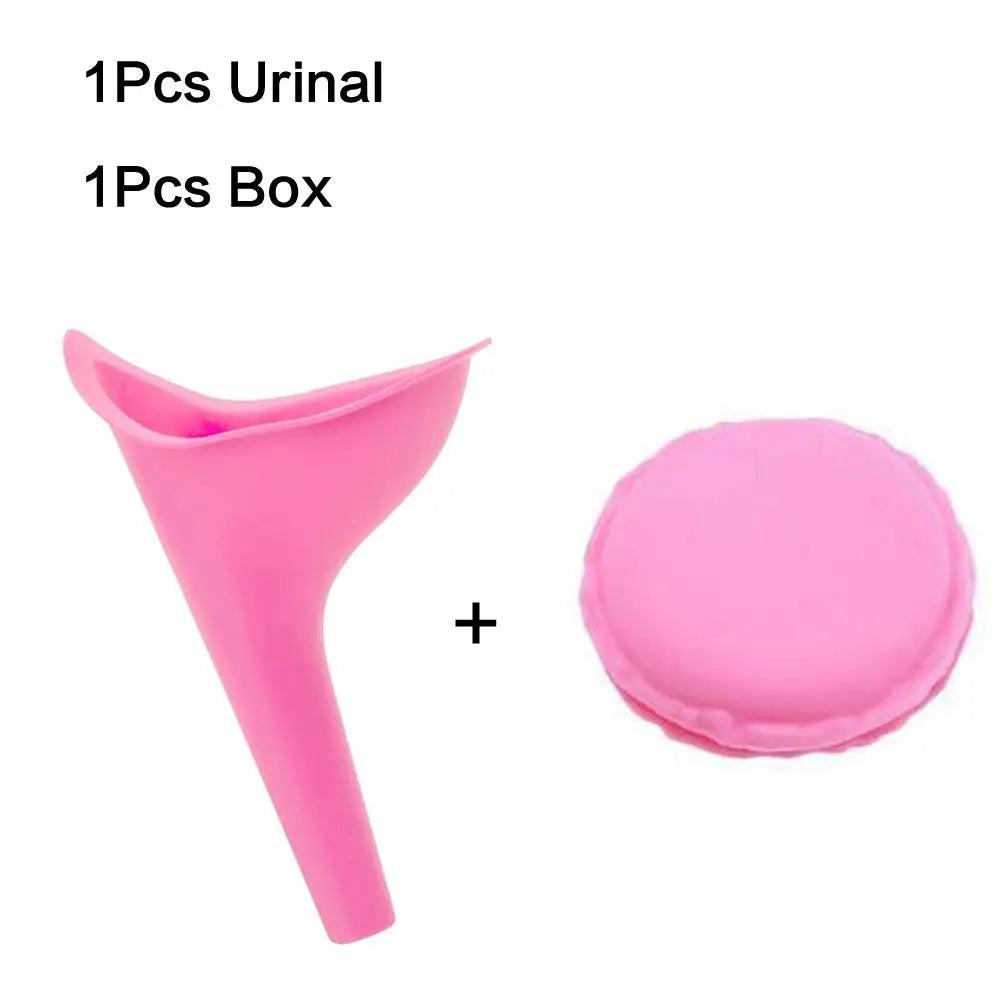 Female Urinal for Women Portable Urination Device Pee Funnel With Packaging Box for Travel Camping Hiking and Outdoor Activities