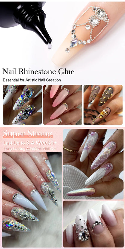 Born Pretty Nail Rhinestone Glue for 3D Nail Art - Smarsty
