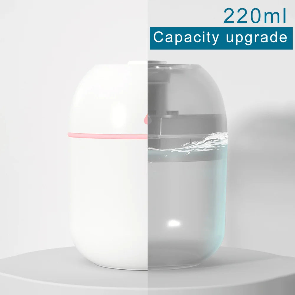 Mini Portable USB Humidifier for Quiet Indoor Comfort - Smarsty