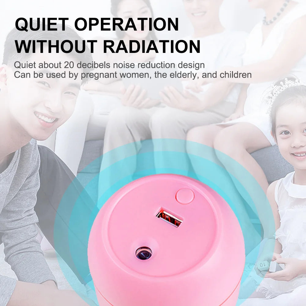 USB Mini Humidifier With Aroma Diffuser And LED Light - Smarsty