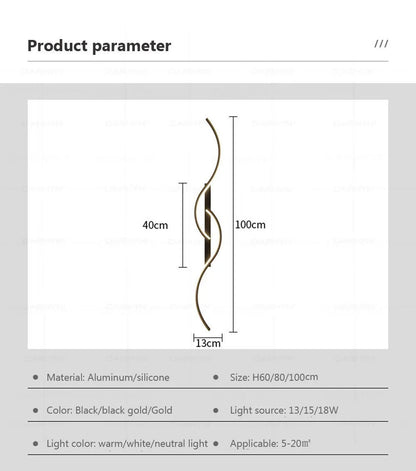 Modern LED Wall Lamp for Minimalist Home Lighting - Smarsty