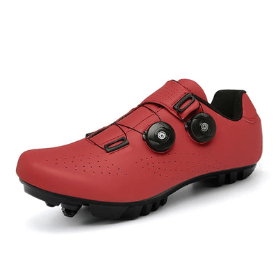 Cycling Sneaker MTB Men Sport Road Bike Boots Flat Racing Speed Sneakers Trail Mountain Bicycle Footwear Spd Pedal Cycling Shoes by Smarsty