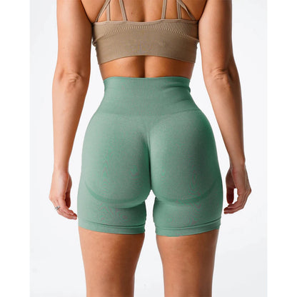 TKITK Seamless Shorts Women  Workout Shorts Fitness Sports Short Gym Yoga Shorts Yoga pants leggings cycling shark pants - Smarsty