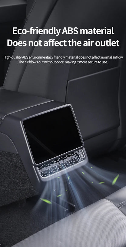 Rear Center Console Air Vent Cover Dust Shield for EV - Smarsty