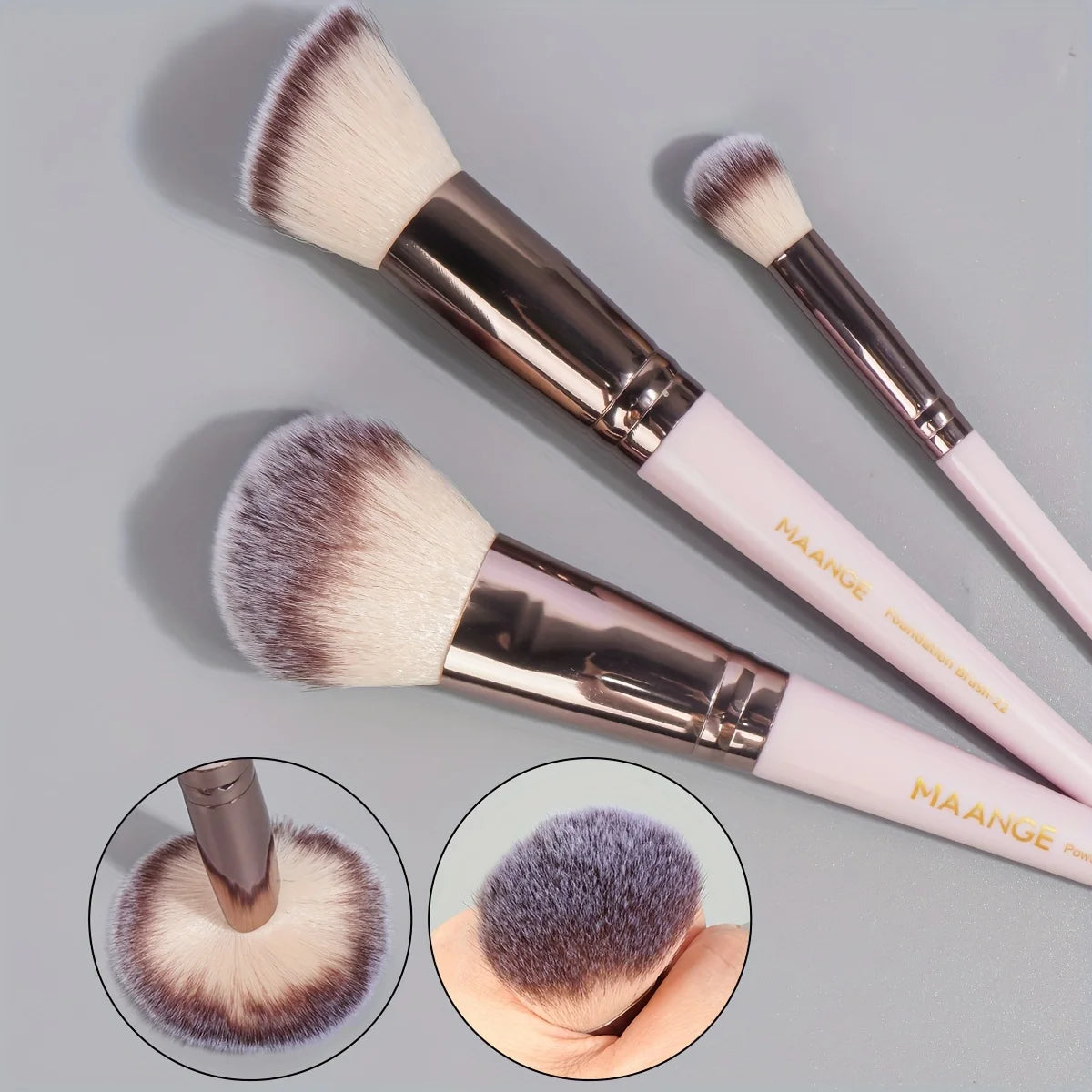 MAANGE 30 Piece Professional Makeup Brush Set with Bag - Smarsty