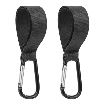 2/3/5pcs Baby Stroller Hook Clip Aluminum Alloy Carabiner Cart Organizer Diaper Bag Pram Hook Hanger Stroller Accessories by Smarsty
