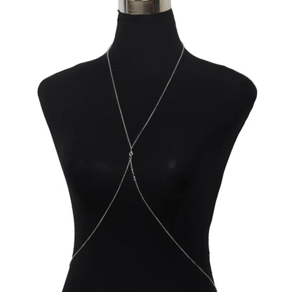 Simplicity Monolayer Alloy Chest Chain for Women - Smarsty
