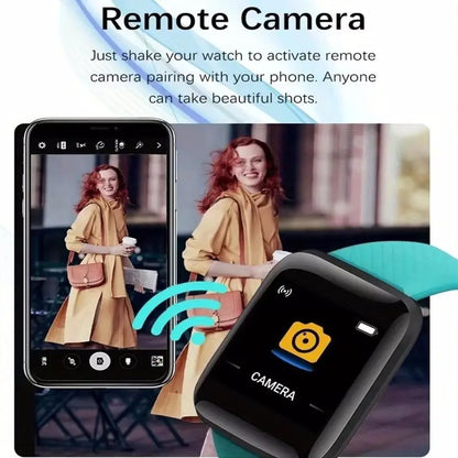 Smartwatch Fitness Tracker with Music Control and Pedometer - Smarsty